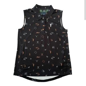 William Murray x Tito’s Vodka women’s golf polo tank, Size L